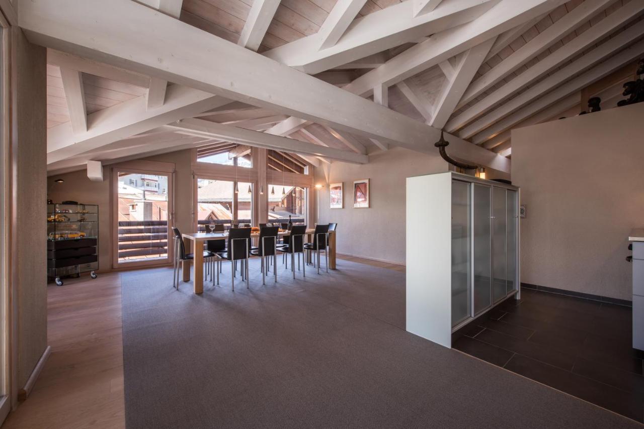 Chalet Schneehoren Penthouse 翁根 外观 照片