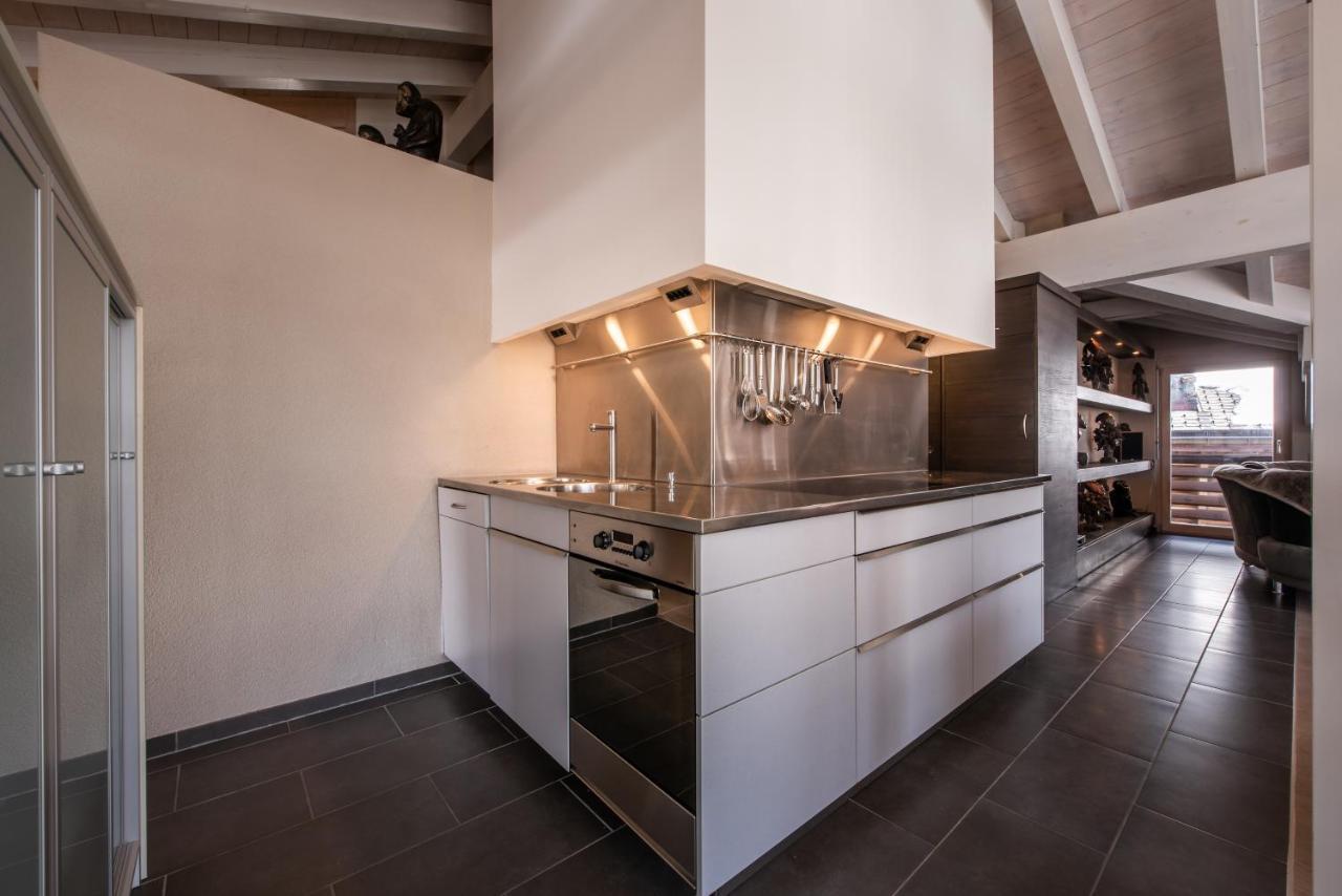 Chalet Schneehoren Penthouse 翁根 外观 照片