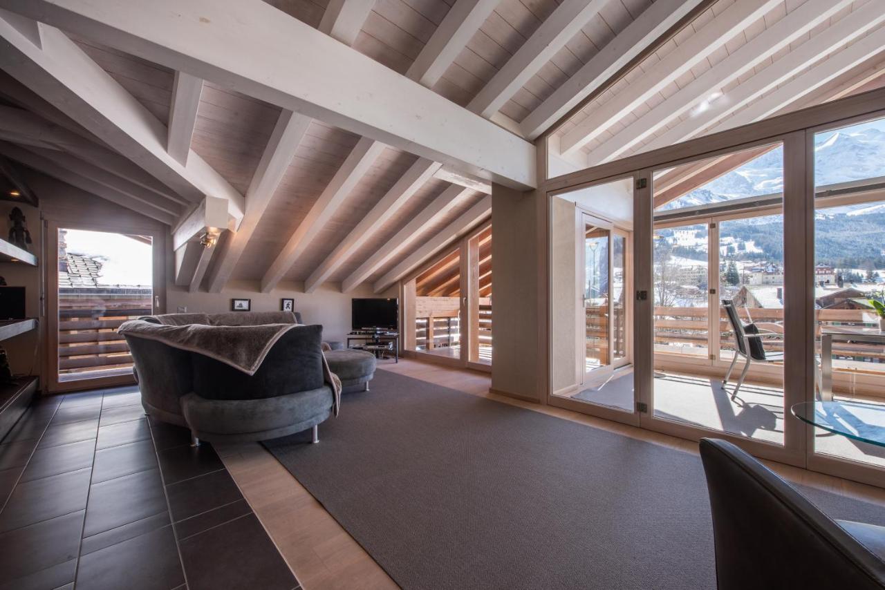 Chalet Schneehoren Penthouse 翁根 外观 照片