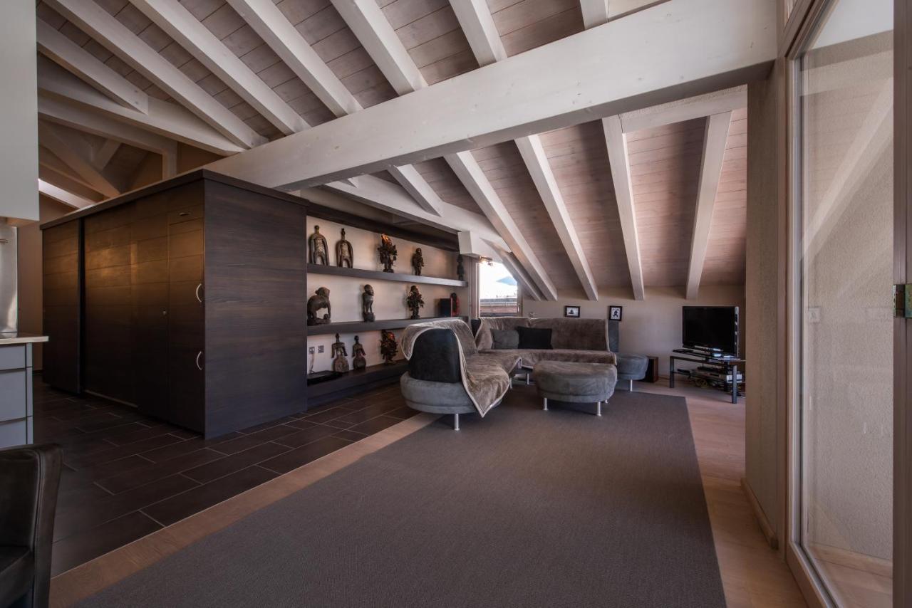 Chalet Schneehoren Penthouse 翁根 外观 照片